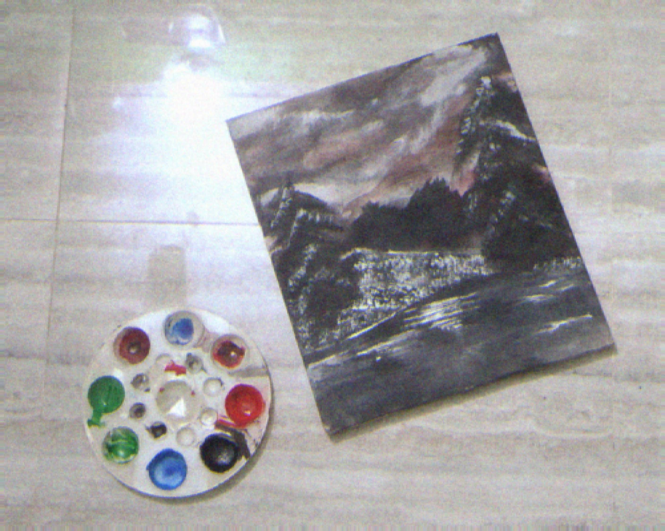 First painting attempt